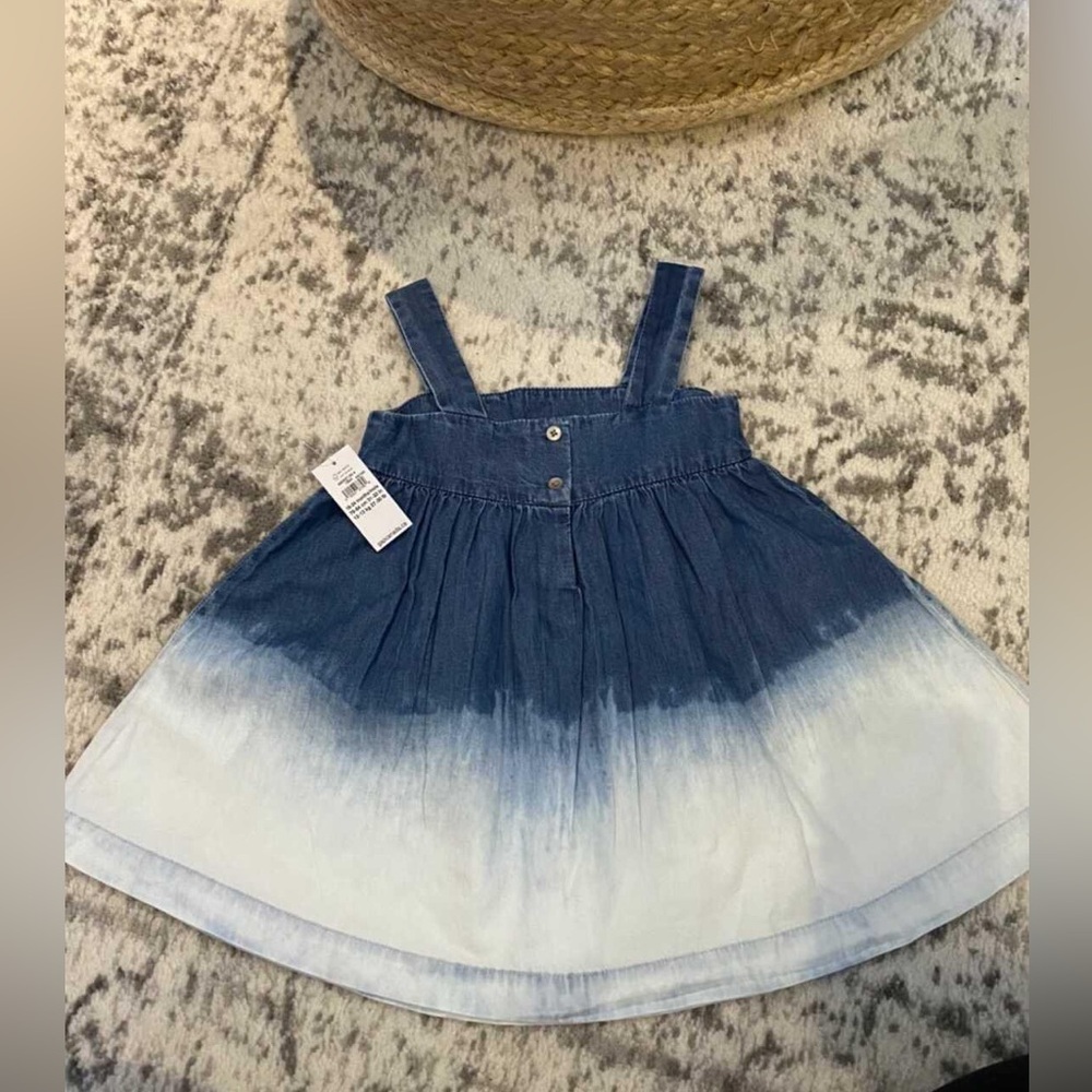 New gap Jean dress nwt 18-24 months